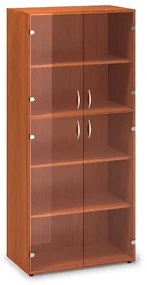 Vysoká skriňa ProOffice 80 x 45,8 x 178 cm, čerešňa