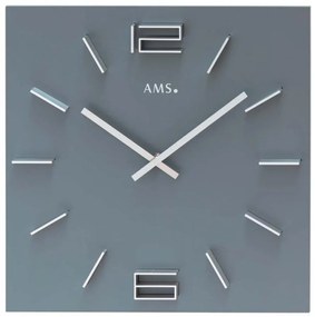 Dizajnové nástenné hodiny AMS 9594