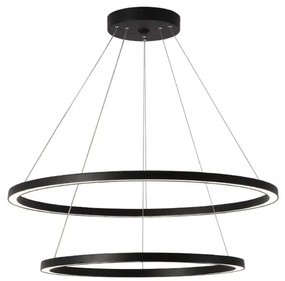 Immax NEO 07158-B80-60 - LED Stmievateľný luster FINO LED/93W/230V Tuya čierna + DO