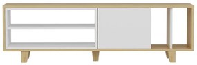 TV stolík Rosmar 160 cm dub/biely