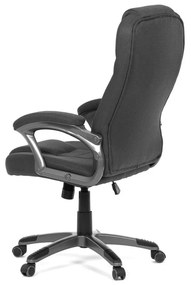 Kancelárske kreslo DEXTER — látka, sivá