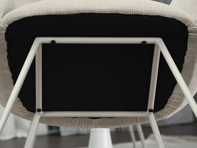 Stolička Mildo (béžová + sivá). Vlastná spoľahlivá doprava až k Vám domov. 1111182