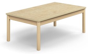 Stôl DECIBEL, 1400x800x530 mm, akustické linoleum - béžová