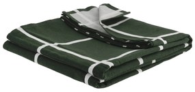 Storefactory Bavlnený obrus Green Checkered 250 x 140 cm