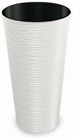 Kvetináč Aurora 25x46,5h Biely Ao9