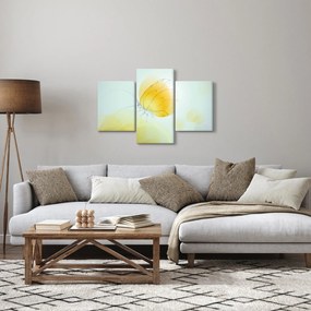 Obraz - Žltý motýľ (90x60 cm)