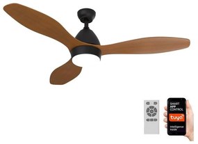 ZEVENTI - LED Stropný ventilátor MURO LED/18W/230V Wi-Fi Tuya + DO ZV0009