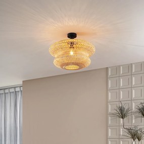 Orientálne bambusové stropné svietidlo - Ostrava Double