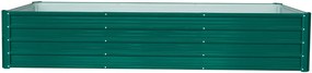 Vyvýšený záhradný záhon BestBerg VZ-1000Z / 1000 l / 240 x 90 x 47 cm / zelený