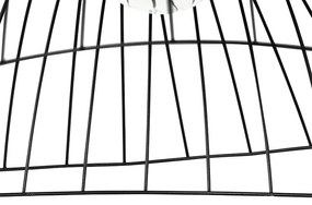 Dizajnové závesné svietidlo čierne 60 cm - Pua