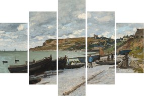 Obraz - Claude Monet, Sainte Adresse, reprodukcia (150x105 cm)