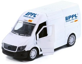 RAPPA Kovová dodávka PPL s otváracími dverami - 14,5 cm - Rappa