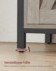 Kuchynská skrinka 33 x 100 x 80 cm SONGMICS LSC092B02