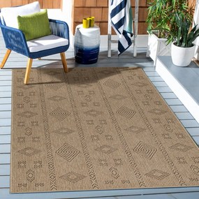 Vonkajší behúň v prírodnej farbe 80x250 cm Dhaka – Ayyildiz Carpets