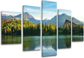 Obraz na stenu 5 dielny SLOVENSKO SK026E50