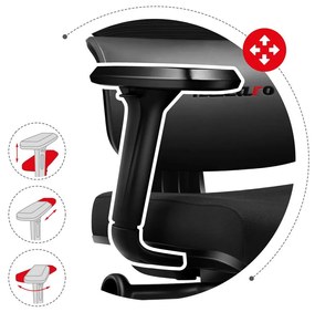 Herné kreslo Cruiser 7.0 (čierna). Akcia -21%. Vlastná spoľahlivá doprava až k Vám domov. 1087455