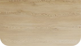 Comad Nábytková horná doska Ovalia Cremona 80 cm, dub cremona