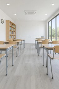 Gerflor, PVC podlaha - lino AladinTex Ultra 1751, na mieru, šíře 2m,4m, šedá, filc, chodba / predsieň