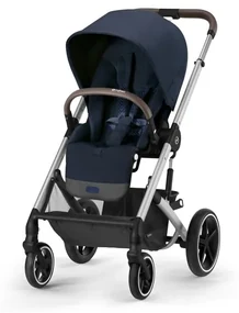 CYBEX športový kočík Balios S Lux - ocean blue (silver frame)