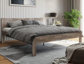 Posteľ Fava 180x200 cm, šedý buk