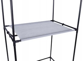 Šatníková skriňa FELA sivá