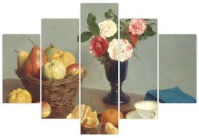 Obraz - Henri Fantin-Latour, Still  Life, reprodukcia (150x105 cm)