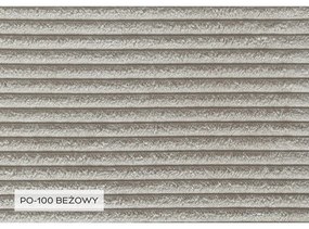 Biela menčestrová rozkladacia rohová pohovka (pravý roh) Brave Dave – Miuform