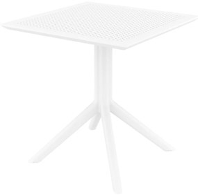 SKY 70 záhradný stôl white