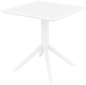SKY 70 záhradný stôl white