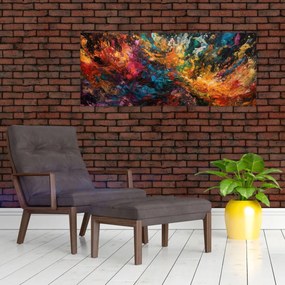 Obraz - Farebná abstrakcia II. (120x50 cm)
