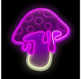 2Kids Toys - LED Neónová nástenná dekorácia LED/5W/USB huba