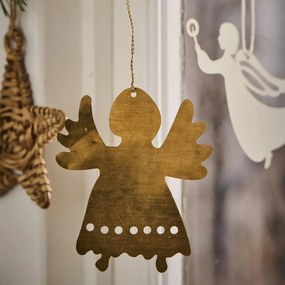 Ib Laursen Mosadzná ozdoba anjelika Gloria