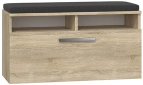 Botník (skrinka na topánky) Reclemos 1 (dub sonoma). Akcia -23%. Vlastná spoľahlivá doprava až k Vám domov. 1132594