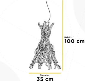 ONLI - Závesný luster AGAR na lanku 1xE27/22W/230V