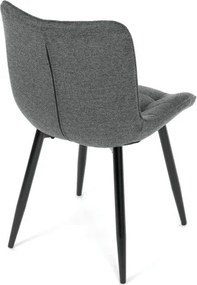 Jedálenská stolička sivá HC-462 GREY2