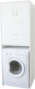 Sconto Skriňa nad práčku LAVANDE biela