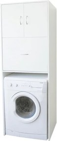 Sconto Skriňa nad práčku LAVANDE biela