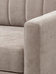 Rozkladacia rohová sedačka Vario univerzálna - béžová žinylka Wind 11