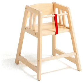 Detská jedálenská stolička BJÖRN, V 370 mm, breza