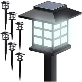Solárna záhradná lampa Gardlov 25421 - 6ks