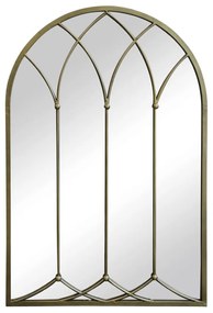 Bronzové antik kovové nástenné zrkadlo Archia - 60*3*90 cm