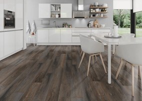 Oneflor Vinylová podlaha lepená ECO 55 068 Smoked Pine Brown - Lepená podlaha