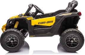 LEAN CARS Elektrická bugina Can-am DK-CA003 žltá