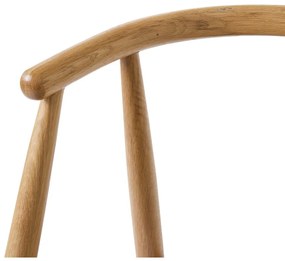 Béžová/v prírodnej farbe jedálenská stolička Relate – Unique Furniture