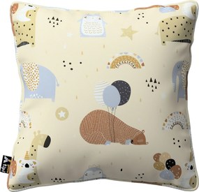 Gabika so šnúrkou, obliečka na vankúš farba produktu béžová látka vzorované