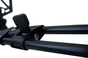 Skladací prepravný vozík - premium 150 L sivá