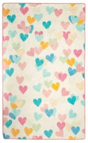 Detský koberec Hearts, 140 × 190 cm