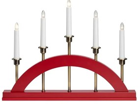 Červená vianočná svetelná dekorácia Bridge – Markslöjd