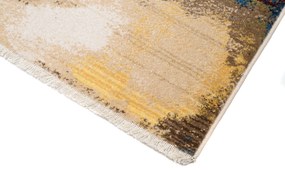Originálny koberec s abstraktným vzorom do obývačky