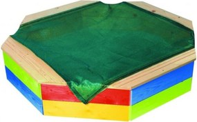 Marimex | Drevené pieskovisko osemhranné farebné | 11640198